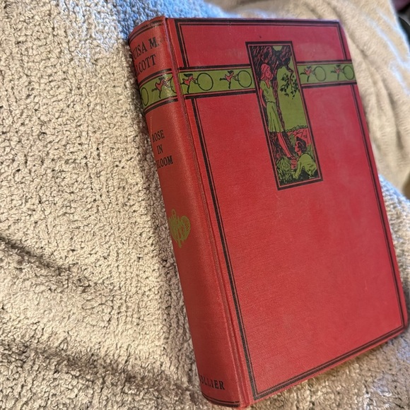 Vintage Rare 1918 Copy Louisa May Alcott’s “Rose in Bloom”See Photos-Illustrated - Picture 2 of 9